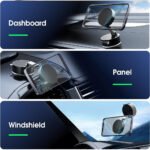 A2 Magnetic Phone Holder - Black - Image 5