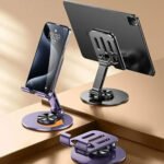 Alloy K81 Foldable Desktop Phone Holder 360° Full Rotation - Image 4