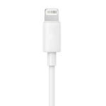 Alpha AC2 USB To Lightning Cable 2.4A Fast Charging 1m - White - Image 2