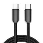 Alpha AC5 PD Type-C To Type-C Cable 100W Fast Charging 1m - Black - Image 2