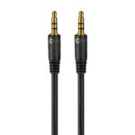 Alpha AU12 3.5mm AUX Audio Cable 1.5m - Black