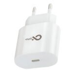 Alpha P20 Wall Charger Type-C + Type-C Cable 20W Fast Charging - White - Image 3