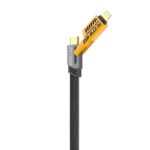 Amaya ACD-X31 USB + Type-C To Type-C + Lightning 4in1 Cable 65W Fast Charging 1.2m - Black - Image 2
