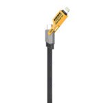 Amaya ACD-X51 USB + Type-C To Type-C + Lightning 4in1 Cable 65W Fast Charging 1m - Black - Image 2
