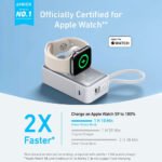 Anker 10K A1657H21 MagGo Magnetic Wireless Power Bank Type-C 35W Fast Charging 10000mAh Built in Type-C Cable With Watch Charger - White - Image 7