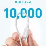 Anker 322 A81B5H21 Type-C To Lightning Cable Fast Charging 0.9m - White - Image 4