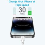 Anker 322 A81B5H21 Type-C To Lightning Cable Fast Charging 0.9m - White - Image 5