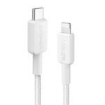 Anker 322 A81B5H21 Type-C To Lightning Cable Fast Charging 0.9m - White - Image 2