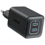 Anker 523 A2039L11 Nano 3 Wall Charger 2x Type-C 47W Fast Charging - Black - Image 2