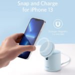 Anker 623 B2568231 2in1 MagGo Magnetic Wireless Charger 7.5W - Blue - Image 2