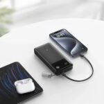 Anker A1384H11 Power Bank USB + 2x Type-C 30W Fast Charging 20000mAh - Black - Image 5