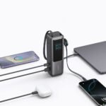 Anker A1695H11 Power Bank USB + Type-C 165W Fast Charging 25000mAh Built-In Dual Type-C Cable - Black - Image 9
