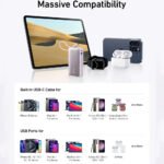 Anker Nano A1259H21 Power Bank USB + Type-C 30W 10000mAh Built-In Type-C Cable - Shell White - Image 6