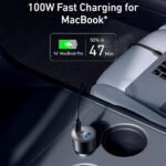 Anker Nano B2737HA1 Car Charger USB + 2x Type-C + Type-C Cable 167.5W Fast Charging - Image 6