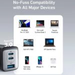 Anker PowerPort III A2667G12 Wall Charger 2x Type-C + USB 65W Fast Charging - Black - Image 4