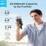 Anker Zolo A1688H11 Power Bank Type-C + USB 30W Fast Charging 10000mAh Built in Type-C Cable - Black - Image 6