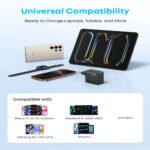 Anker Zolo B121CL11 Wall Charger 3x Type-C + USB + Type-C Cable 70W Fast Charging - Black - Image 4