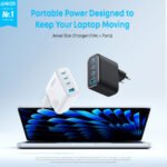 Anker Zolo B121CL11 Wall Charger 3x Type-C + USB + Type-C Cable 70W Fast Charging - Black - Image 9