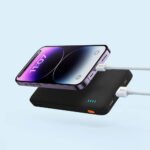 Baseus Airpow PPAP20K Power Bank USB + Type-C + Micro 20W Fast Charging 20000mAh - Black - Image 7