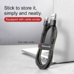 Baseus Cafule CATKLF-BG1 USB To Type-C Cable 3A Fast Charging 1m - Image 6