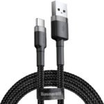 Baseus Cafule CATKLF-BG1 USB To Type-C Cable 3A Fast Charging 1m - Image 2