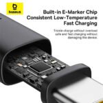 Baseus Dura CB000121 Type-C To Type-C Cable 100W Fast Charging 1m - Black - Image 7