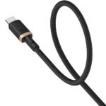 Baseus Dura CB000121 Type-C To Type-C Cable 100W Fast Charging 1m - Black - Image 3