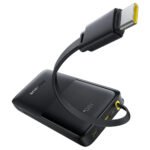 Baseus EnerFill FC51 Bipow 2 Pro PPBD2P-1022 Power Bank USB + Type-C 22.5W Fast Charging 10000mAh Built-in Type-C Cable - Black - Image 4