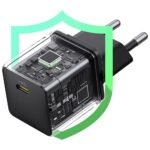 Baseus Palm CCZC20CE Mini Wall Charger PD Type-C 20W Fast Charging - Black - Image 6