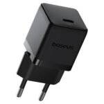 Baseus Palm CCZC20CE Mini Wall Charger PD Type-C 20W Fast Charging - Black - Image 2