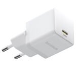 Baseus Palm CCZC20CE Mini Wall Charger PD Type-C + Type-C Cable 20W Fast Charging - White - Image 3