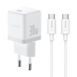 Baseus Palm CCZC30CE Mini Wall Charger PD Type-C + Type-C Cable 30W Fast Charging - Image 8