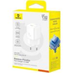 Baseus PicoGo CCGAN45CE Wall Charger Type-C 45W Fast Charging - White - Image 9