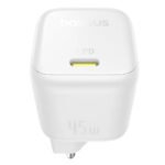 Baseus PicoGo CCGAN45CE Wall Charger Type-C 45W Fast Charging - White - Image 4