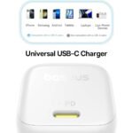 Baseus PicoGo CCGAN45CE Wall Charger Type-C 45W Fast Charging - White - Image 6