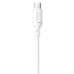 Baseus Silky CB000116 Type-C To Lightning Cable 20W Fast Charging 1m - White - Image 3