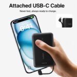 Belkin BoostCharge BPB021 Power Bank Type-C 20W Fast Charging 10000mAh Built-In Type-C Cable - Image 13