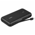 Belkin BoostCharge BPB024 Power Bank USB + Type-C 30W Fast Charging 20000mAh Built-In Type-C Cable - Black - Image 5