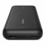 Belkin BoostCharge BPB024 Power Bank USB + Type-C 30W Fast Charging 20000mAh Built-In Type-C Cable - Black - Image 4