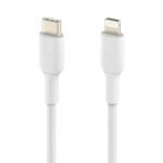 Belkin BoostCharge CAA003 Type-C To Lightning Cable 15W Fast Charging 1m - White - Image 2