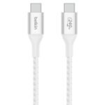 Belkin BoostCharge CAB015 Type-C To Type-C Cable 240W Fast Charging 1m - White