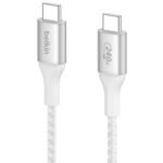 Belkin BoostCharge CAB015 Type-C To Type-C Cable 240W Fast Charging 1m - White - Image 2