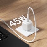 Belkin BoostCharge WCA013KQ Wall Charger Type-C + Type-C Cable 45W Fast Charging - White - Image 5