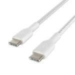 Belkin Type-C To Type-C Cable 60W Fast Charging 1m (2 Pack) - White - Image 3