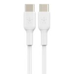 Belkin WCA008KQV2 Wall Charger Type-C + Type-C Cable 30W Fast Charging - White - Image 3