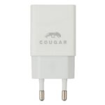 Cougar F1 Wall Charger Micro Cable 10W - White - Image 2