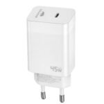 Cougar H45 Wall Charger PD Type-C 45W Fast Charging - White