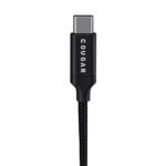 Cougar L10 Type-C To Type-C Cable 60W Fast Charging 1m - Black - Image 2
