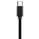 Cougar LA Type-C To 3.5mm AUX Audio Cable 1m - Black - Image 2