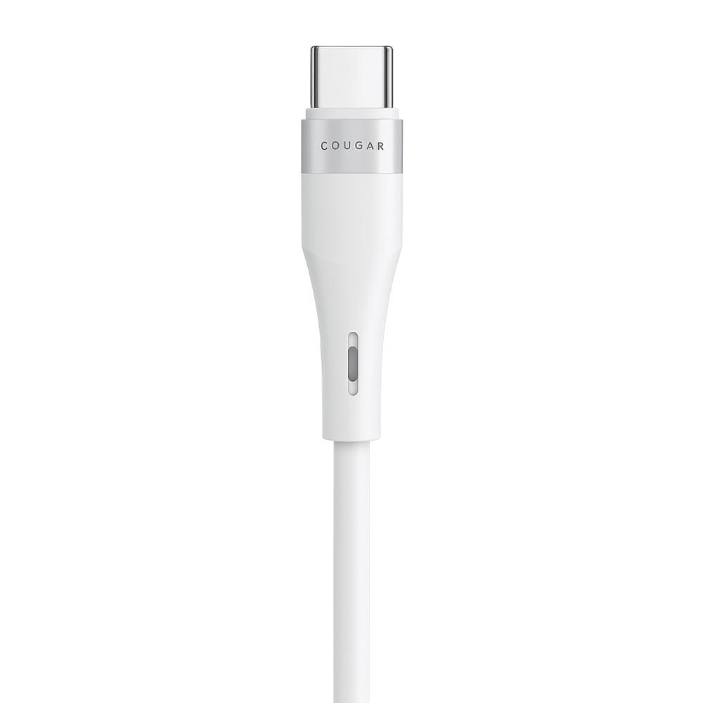 Cougar L7 Type-C To Lightning Cable 30W Fast Charging 1m - White - Image 2